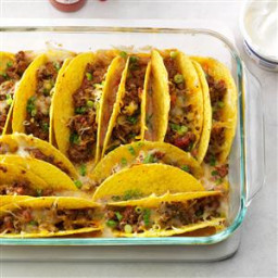 Baked Beef Tacos Recipe