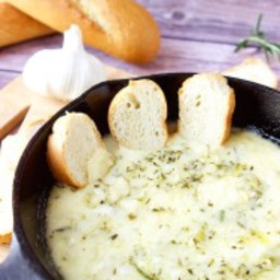 Baked Brie and Garlic Dip