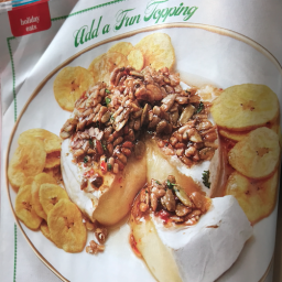 Baked Brie with Pepita Granola