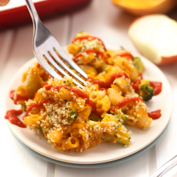 Baked Butternut Squash Mac and Cheese {Dairy-Free}