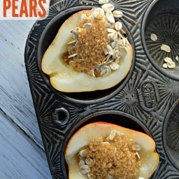 Baked Caramel Pears