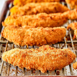 Baked Cheddar Ranch Chicken Tenders