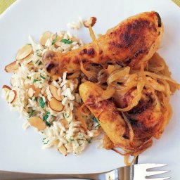 Baked Chicken and Onion