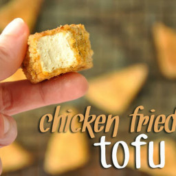 BAKED! Chicken Fried Tofu