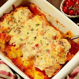 Baked Chicken Parm with a Twist