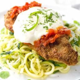 Baked Chicken Parmesan with Fresh Tomato Sauce