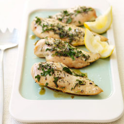 Baked Chicken with Lemon and Fresh Herbs