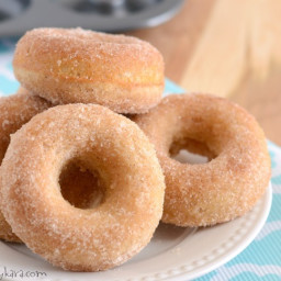 Baked Cinnamon Sugar Donuts