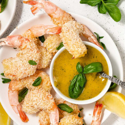 Baked Coconut Shrimp with Mango Dipping Sauce