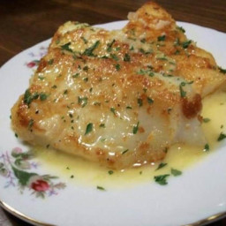 Baked Cod Recipe with Lemon Butter