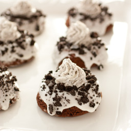 Baked Cookies and Cream Doughnuts
