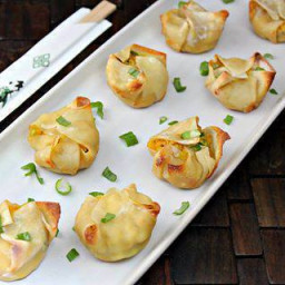 Baked Crab Ragoons (Only 45 calories)