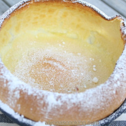Baked Crepe {Dutch Baby}