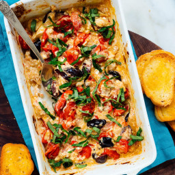 Baked Feta Dip with Cherry Tomatoes