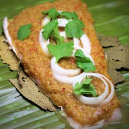 Spicy Baked Fish (Molli Mexico City) 