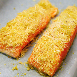 Baked Fish With Cheese Crust