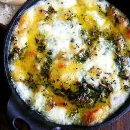 Baked Fontina with Rosemary and Thyme