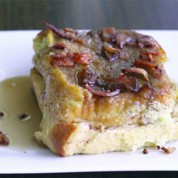 Baked French Toast with Bacon Crumble