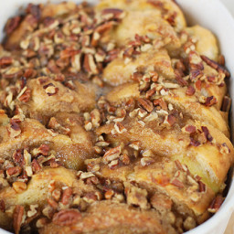 Baked French Toast with Pralines