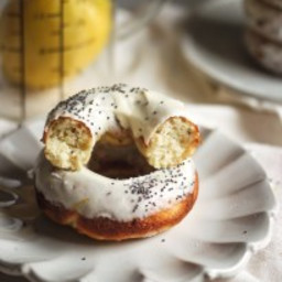 Baked Lemon Poppy Seed Donuts that FEEL Fried {Gluten Free and Low Carb}