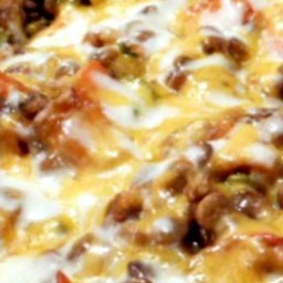 Baked Lentils with Cheese