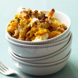 Baked Pasta with Butternut Squash and Ricotta