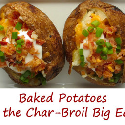 Baked Potatoes on the Char-Broil Big Easy