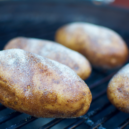 Baked Pota­toes on the Grill