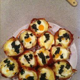 Baked Prosciutto and Egg Cups