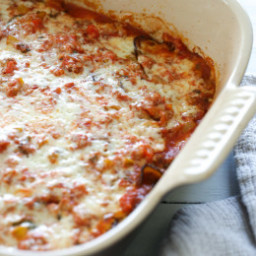 Baked Ratatouille with Havarti Cheese