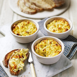 Baked ricotta with chilli and thyme