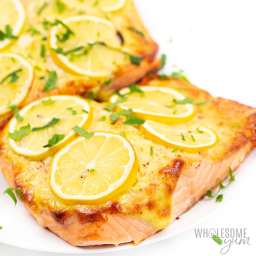 Baked Salmon With Mayo