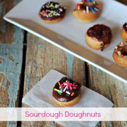 Baked Sourdough Donuts Recipe