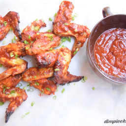 Baked Spicy Tandoori Chicken Wings