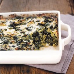 Baked Spinach and Gruyere
