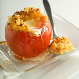 Baked Stuffed Tomatoes With Goat Cheese Fondue