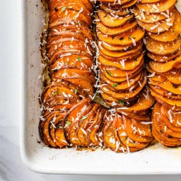 Baked Sweet Potato Slices