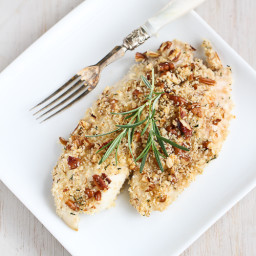 Baked Tilapia Recipe with Pecan Rosemary Topping