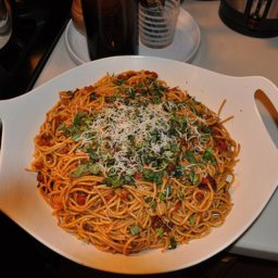 Baked Tomato Spaghetti