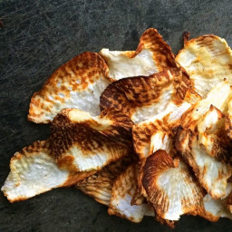 Baked Turnip Chips