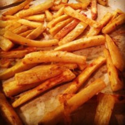 Baked Yuca (Cassava Root) Fries