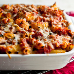 Baked Ziti or Penne Rigata With Cauliflower