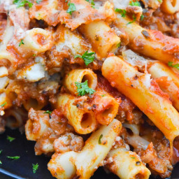 Baked Ziti With Meat