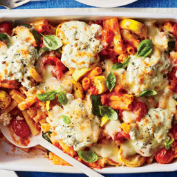 Baked Ziti with Summer Vegetables Recipe