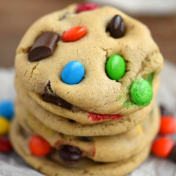 Bakery Style M and M's and Chocolate Chunk Cookies