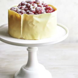 Baking: White Chocolate Celebration Cake