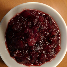 Balsamic Cranberry-Fig Compote