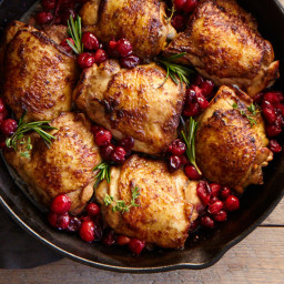 Balsamic Cranberry Roast Chicken