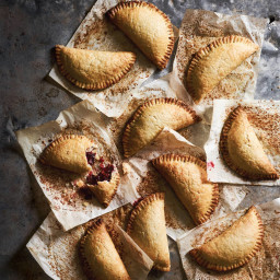 Balsamic Fig and Raspberry Hand Pies