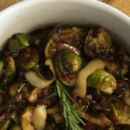 Balsamic-Glazed Brussels Sprouts Recipe